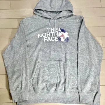 THE NORTH FACE 일본풍 패턴 속기모 긴팔 풀오버