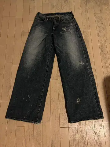 SUGARHILL FADED MODERN DENIM WIDE 30인치