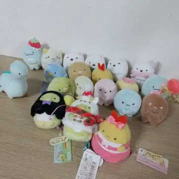 스미코구라시 테노리 봉제 인형 세트 새상품 복수