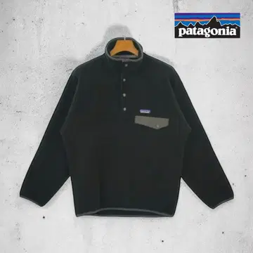 새상품급 파타고니아 신틸라 스냅T 블랙 XS 노무라 슈헤이 착용