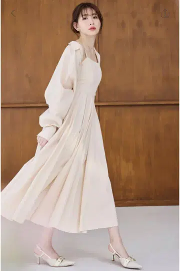 Herlipto Volume Sleeve Poplin Ensemble