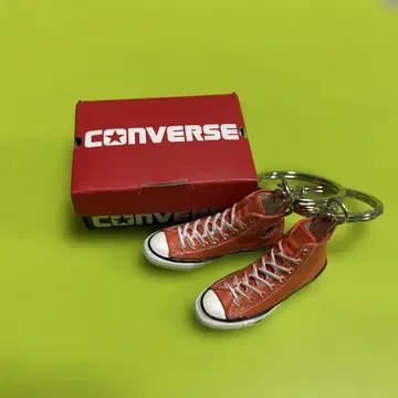 CONVERSE 오렌지 하이컷 스니커즈 키링
