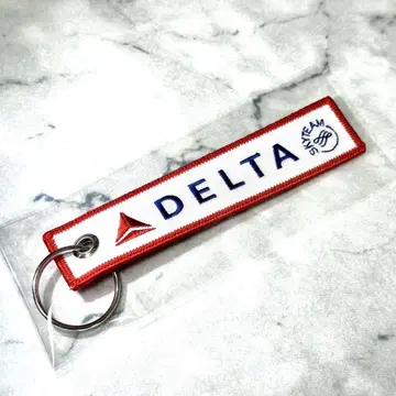델타항공 플라이트 택 로고 스카이팀 고화질 자수 DELTA
