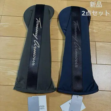 새상품 타미아머 골프헤드커버 드라이버용 2개 세트 네이비 카키