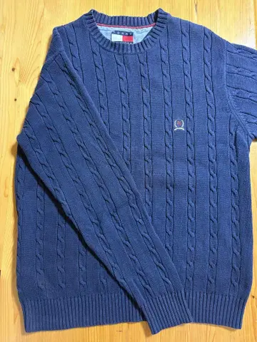 TOMMY HILFIGER 니트 긴팔 네이비