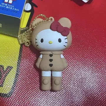 헬로키티전 시크릿 마스코트 참 A 곰 수트