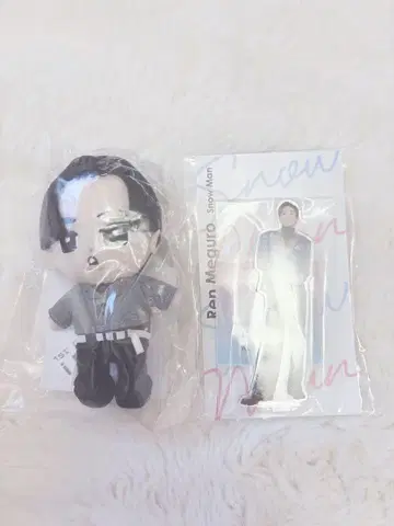 메구로 렌 봉제 인형 아크릴 스탠드 세트