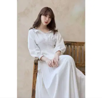 Herlipto 플리츠 오픈 셔츠 드레스