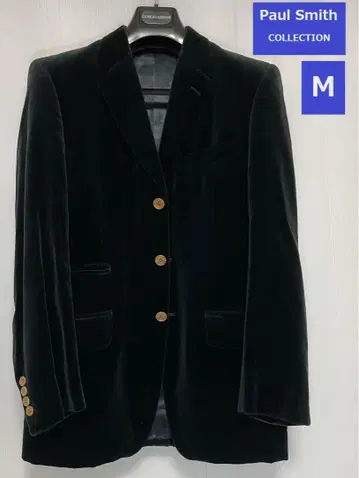 폴스미스 컬렉션 벨로아 자켓 블랙 M Paul Smith