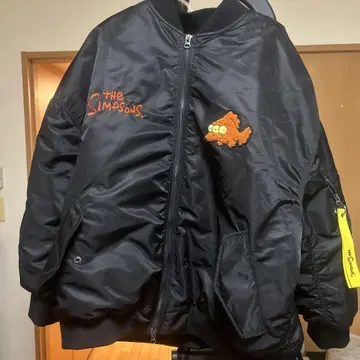 H&M 심슨즈 MA-1 자켓 XL/XXL