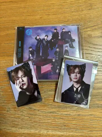 초특급 카이 cd 트레이딩 카드 2장 세트 타워 레코드 한정판 일반ver