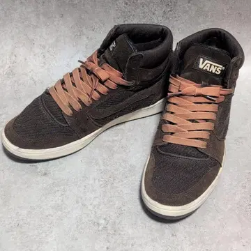 VANS 반스 하이컷 스니커즈 V2041HI 29.5cm 브라운