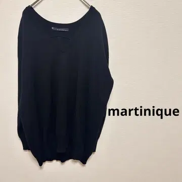 마르티니크 martinique 스웨터 니트 V넥 레이온 혼방
