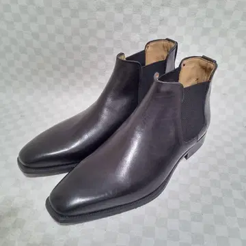 잔카니 사이드 고어 부츠 이탈리아제 사이즈 42 비즈니스 가죽