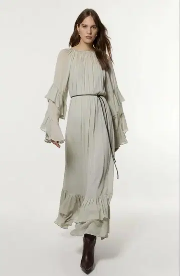 Karen Millen 비스코스 맥시 드레스