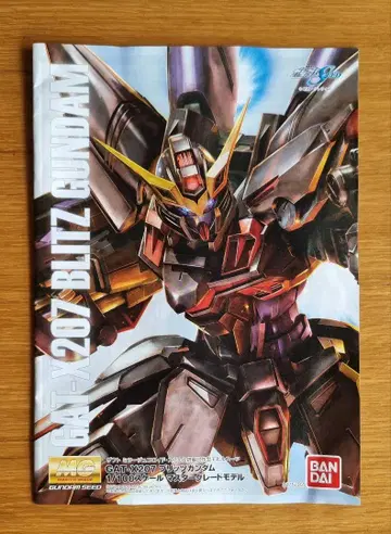MG 1/100 GAT-X207 블리츠 건담 (박스 없음)