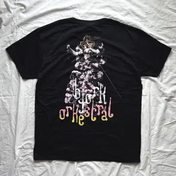 비요크 T셔츠 Bjork T셔츠 XL 비요크 오케스트라 LIVE