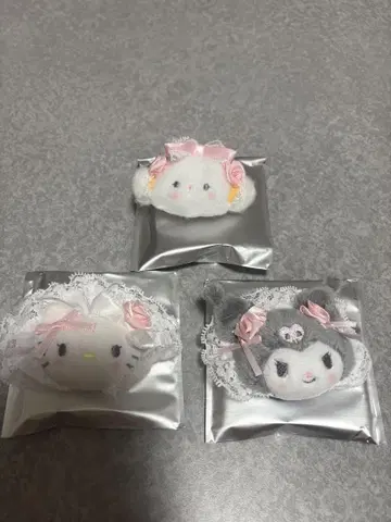 산리오 시크릿 헤어 클립 묶음 판매