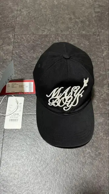 MASU BOYS CAP 블랙
