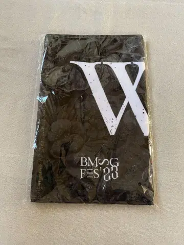 BMSG FES'23 페이스타월 'WEST' 블랙 미개봉