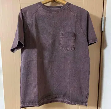 Good On 구드온 헤비 웨이트 포켓 T셔츠 9oz 보르도