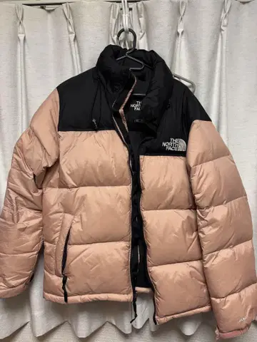 THE NORTH FACE 다운 자켓 핑크/블랙