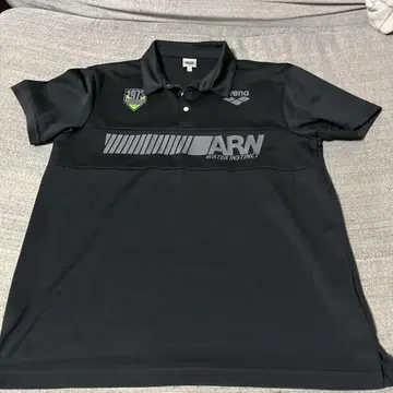 arena 블랙 피케 셔츠 O 사이즈