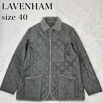 LAVENHAM 퀼팅 자켓 사이즈 40 그레이