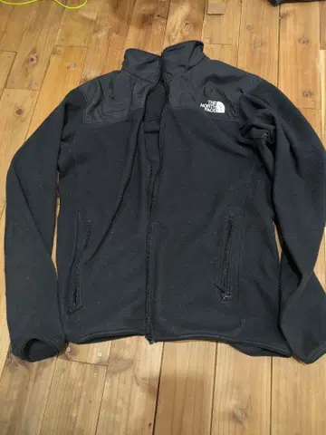 THE NORTH FACE 블랙 플리스 자켓 M