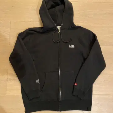 LIBE BRAND UNIVS. 후드티 블랙 속기모