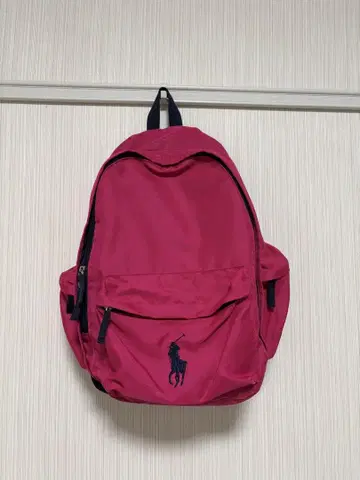 POLO 랄프 로렌 핑크 백팩