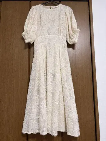 flower Jacquard onepiece/플라워 자카드 원피스