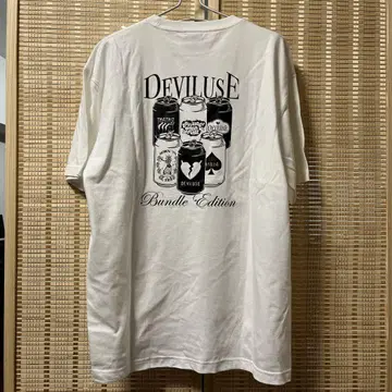 Deviluse 번들 에디션 T셔츠 XL 화이트