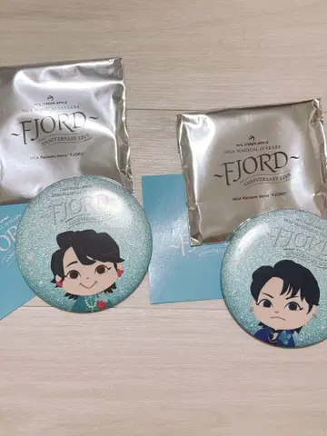 미세스 FJORD 캔뱃지 2개
