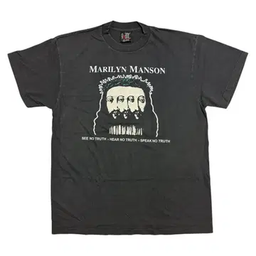 MARILYN MANSON 마릴린 맨슨 밴드 티셔츠 XL