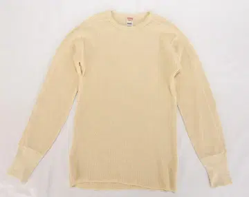 Healthknit 헬스니트 슈퍼 헤비 서멀 크루 베이지 M