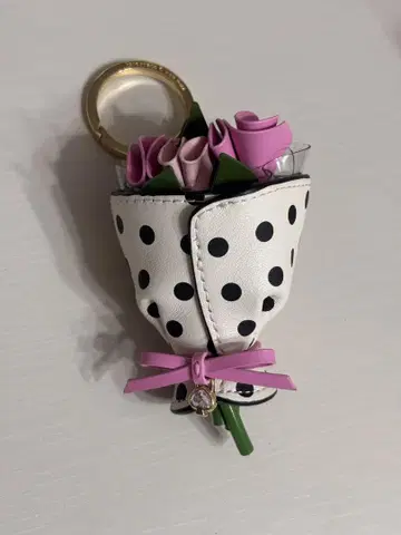 kate spade 플로라 3D 부케 키 포브 스트랩