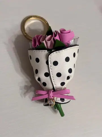 kate spade 플로라 3D 부케 키 포브 스트랩