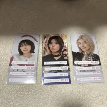 사쿠라자카46 후지요시 카린 브로마이드 컴프 묶음 판매