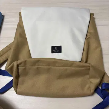 MILLSTO 베이지 화이트 백팩