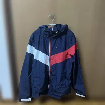 TOMMY HILFIGER 후드 부착 점퍼 M