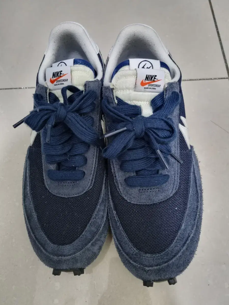 Nike Sacai Fragment LDWaffle Blackened Blue 265