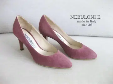 이탈리아제 NEBULONI E. 네브로니 펌프스 스웨이드 36 핑크 계열