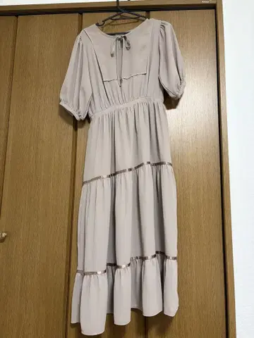idem Tiered chiffon Dress pink