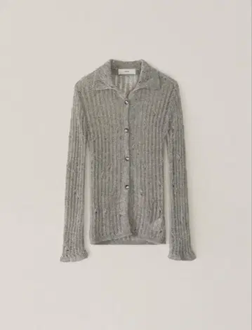 [새상품급] 오오토로 Feather Damage Cardigan