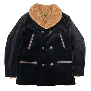 AT-DIRTY/Heavy Boa Coat/블랙/L 사이즈