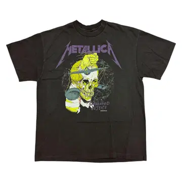 METALLICA 빈티지 가공 T셔츠 락밴드 메탈리카 XL