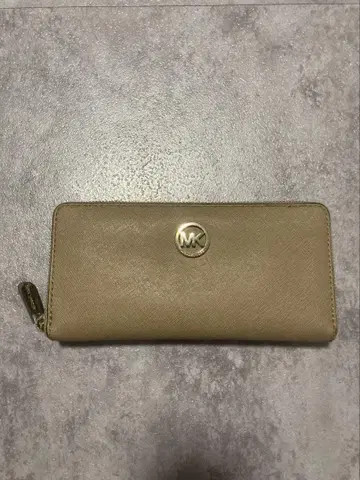 MICHAEL KORS 베이지 장지갑