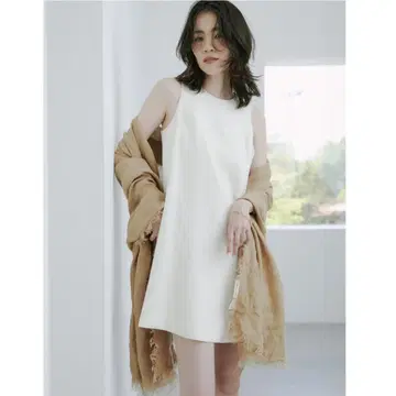 anuans 패널컷 미니 원피스 ( S )
