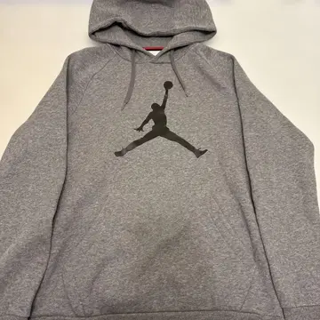 Jordan 그레이 후드 부착 후드티